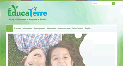 Desktop Screenshot of educaterre.com