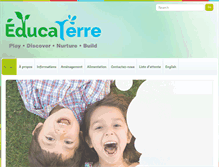 Tablet Screenshot of educaterre.com